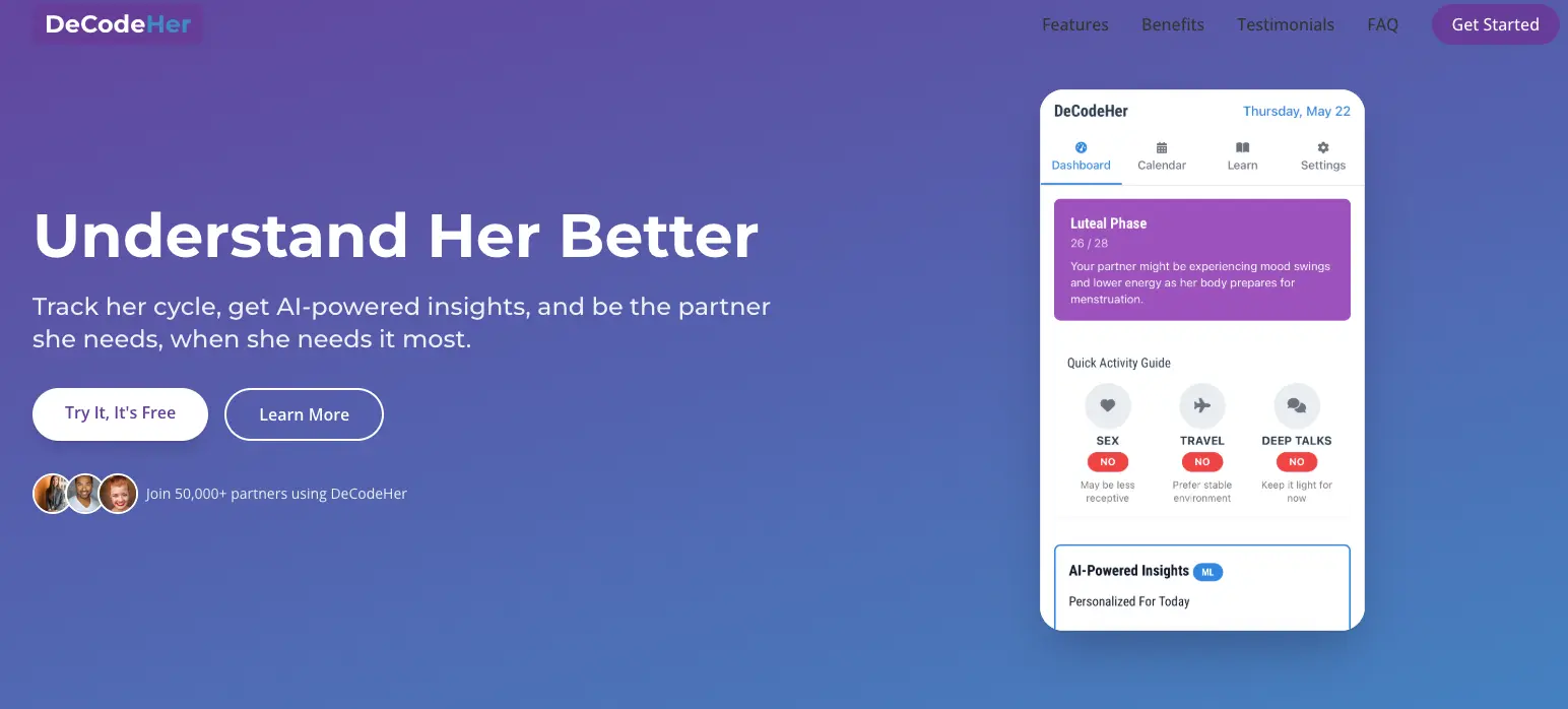 DecodeHer — Tehnologija odnosov