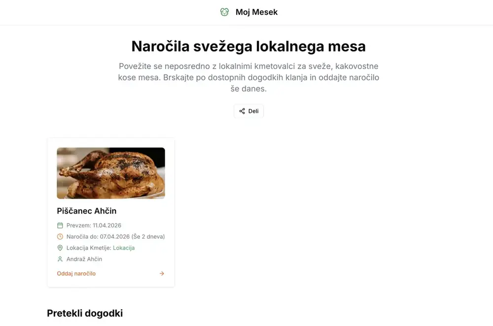 Mesek — Lokalna trgovina