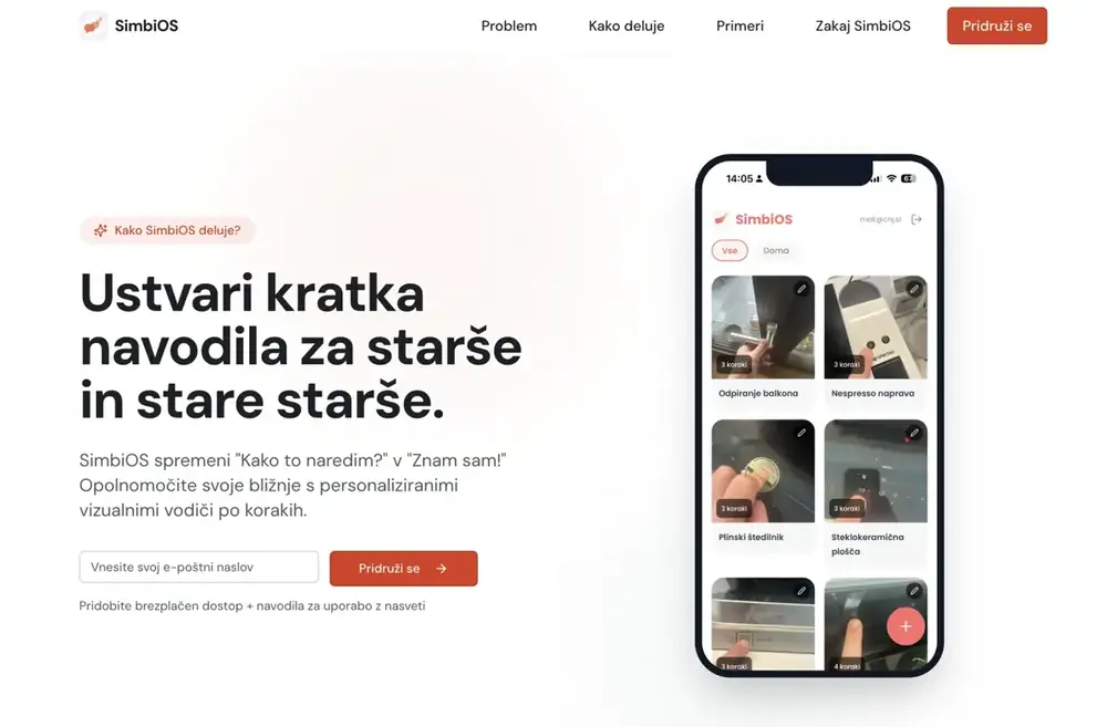 SimbiOS — Asistenčna tehnologija